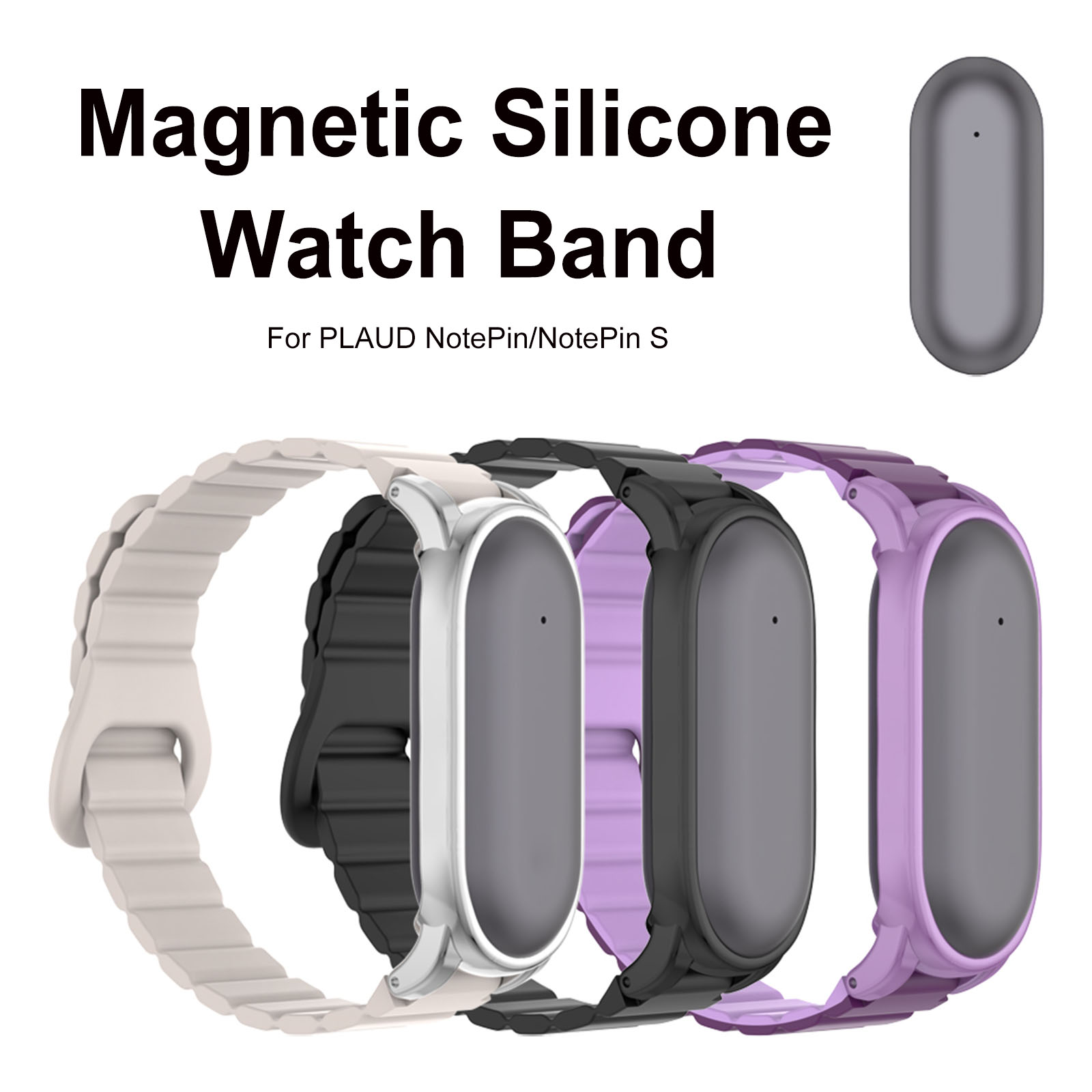 Silicone Band Replacement - Untuk Perekam Suara NotePin/NotePin S dengan