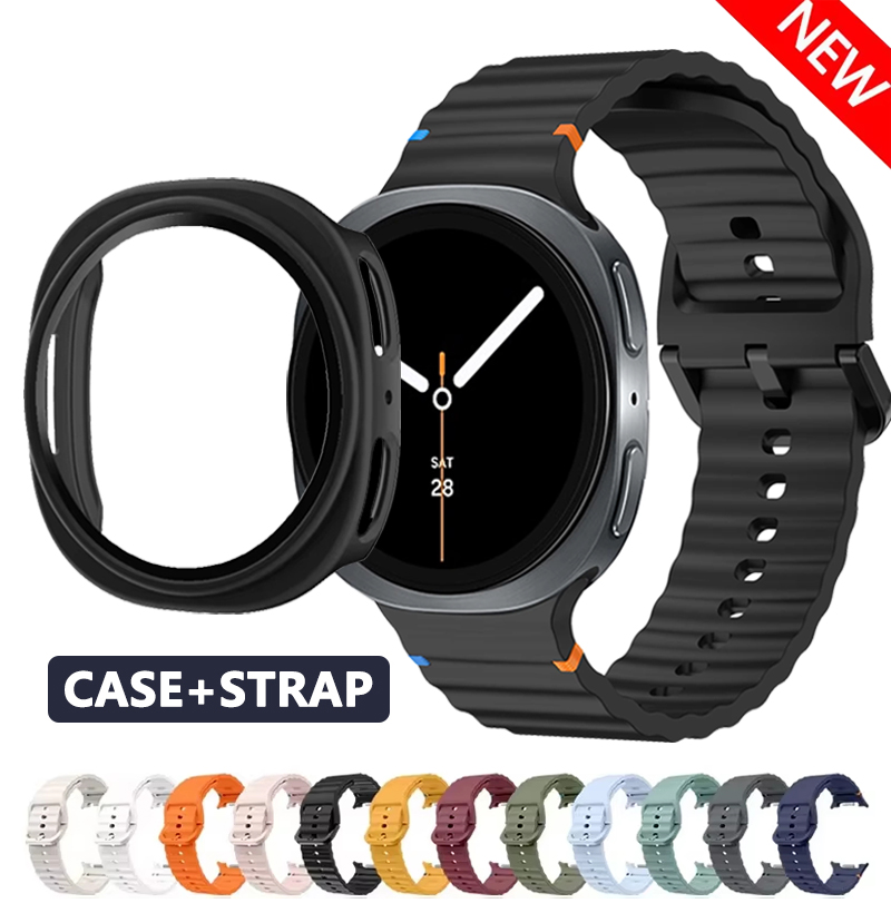 Smartwatch Watch Accessories For Women - Casing Berongga + Tali Silikon Resmi
