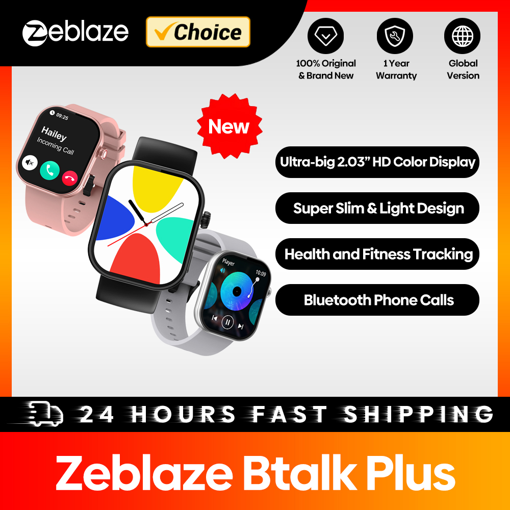 Smartwatch X12 - Zeblaze Btalk Plus jam tangan pintar