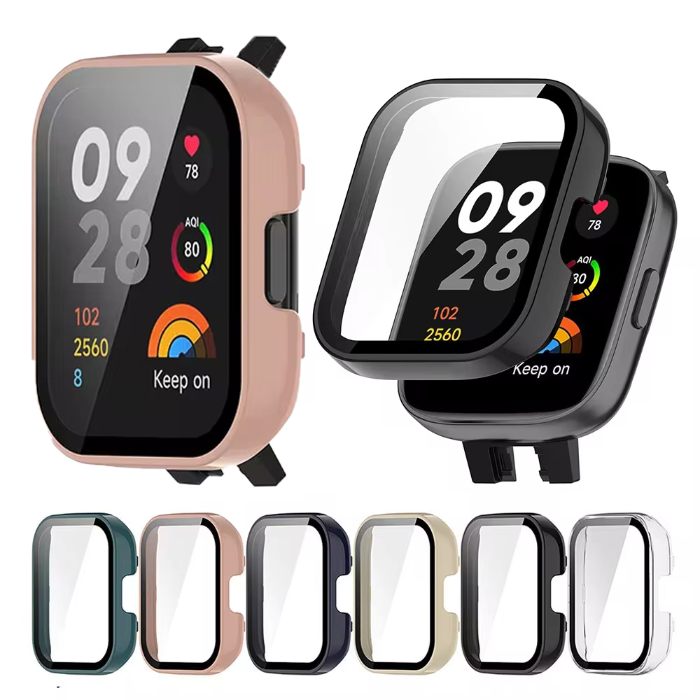 Garmin Smartwatch Accessories - Casing pelindung + kaca Tempered, aksesori
