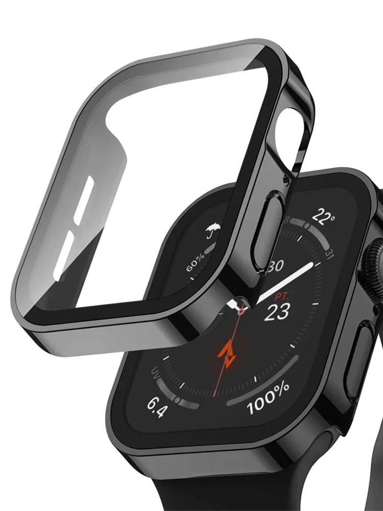 Smartwatch Watch Accessories For Women - Kaca + Penutup untuk Casing Apple