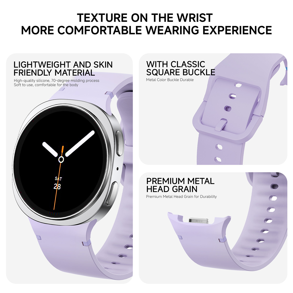 Silicone Band Replacement - Tali Jam Tangan Olahraga 1:1 untuk