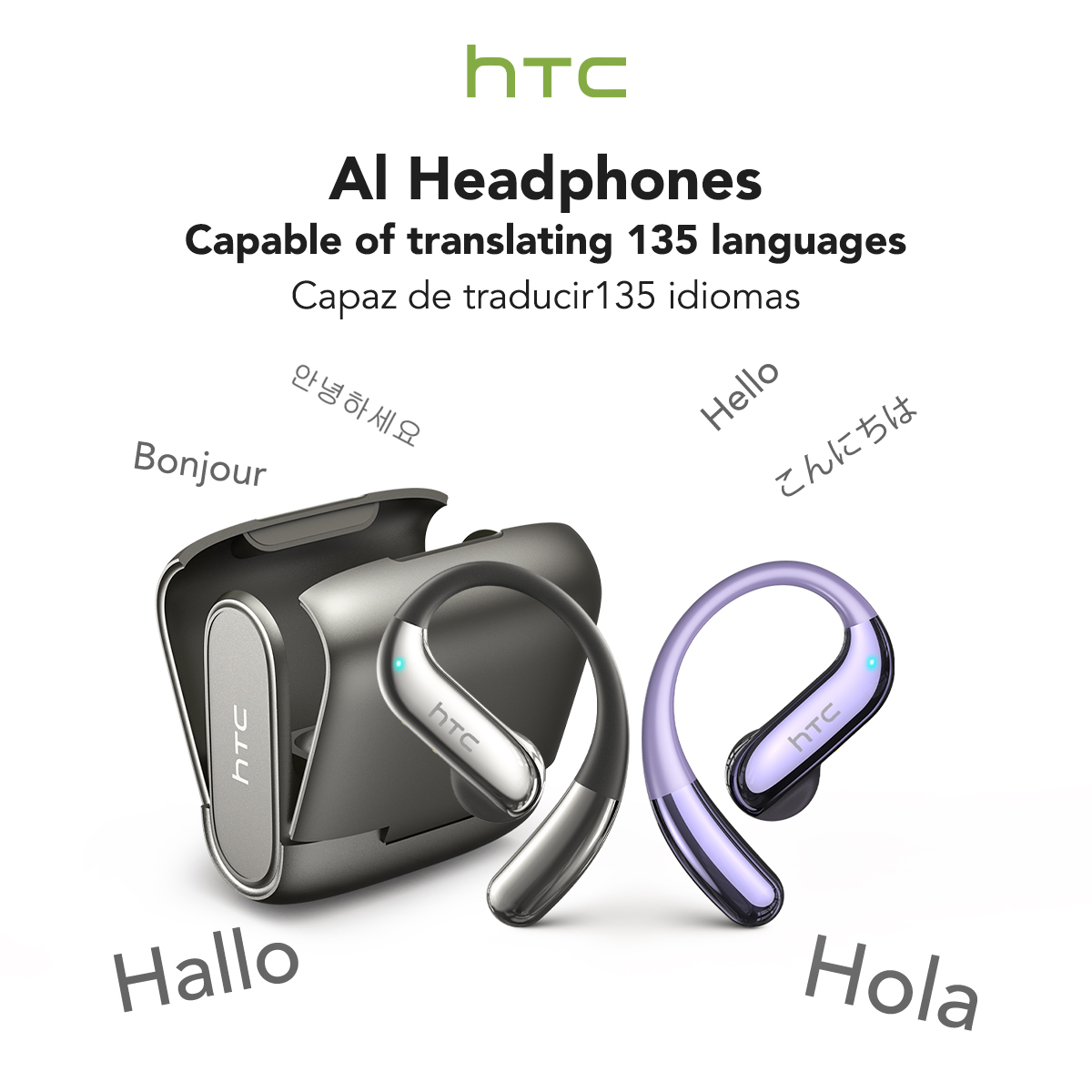 Smartwatch X12 - HTC NE23 OWS Headphone Nirkabel 6.0