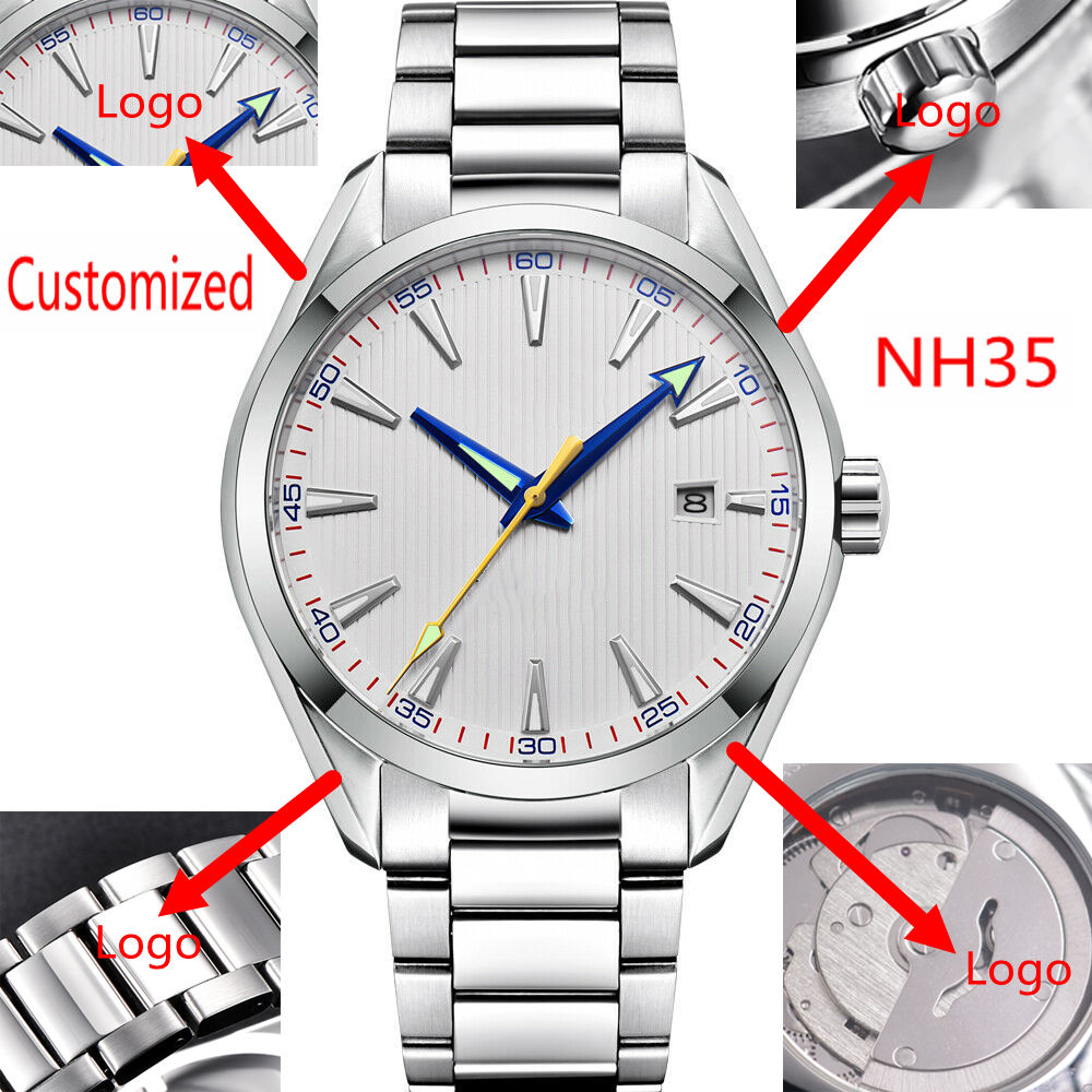 Accessories With Watch - Logo Kustom 41mm Jam Tangan Otomatis