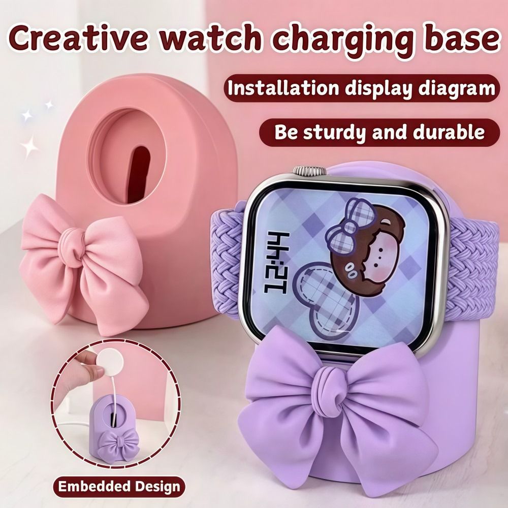 Bow Smart Watch Charger Stand  - Smartwatch Ac ulasan dan harga