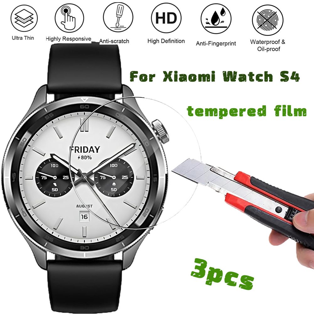 3 Buah Jam Tangan Pintar Kaca  - Xiaomi Smartwatch Accessories ulasan dan harga