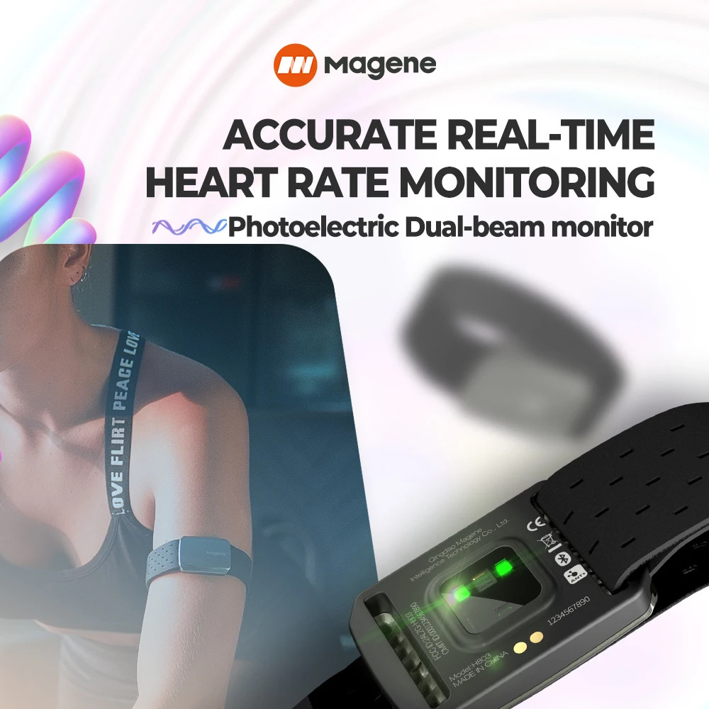 Magene H803 Monitor Detak Jant - Rugged Sport Strap ulasan dan harga