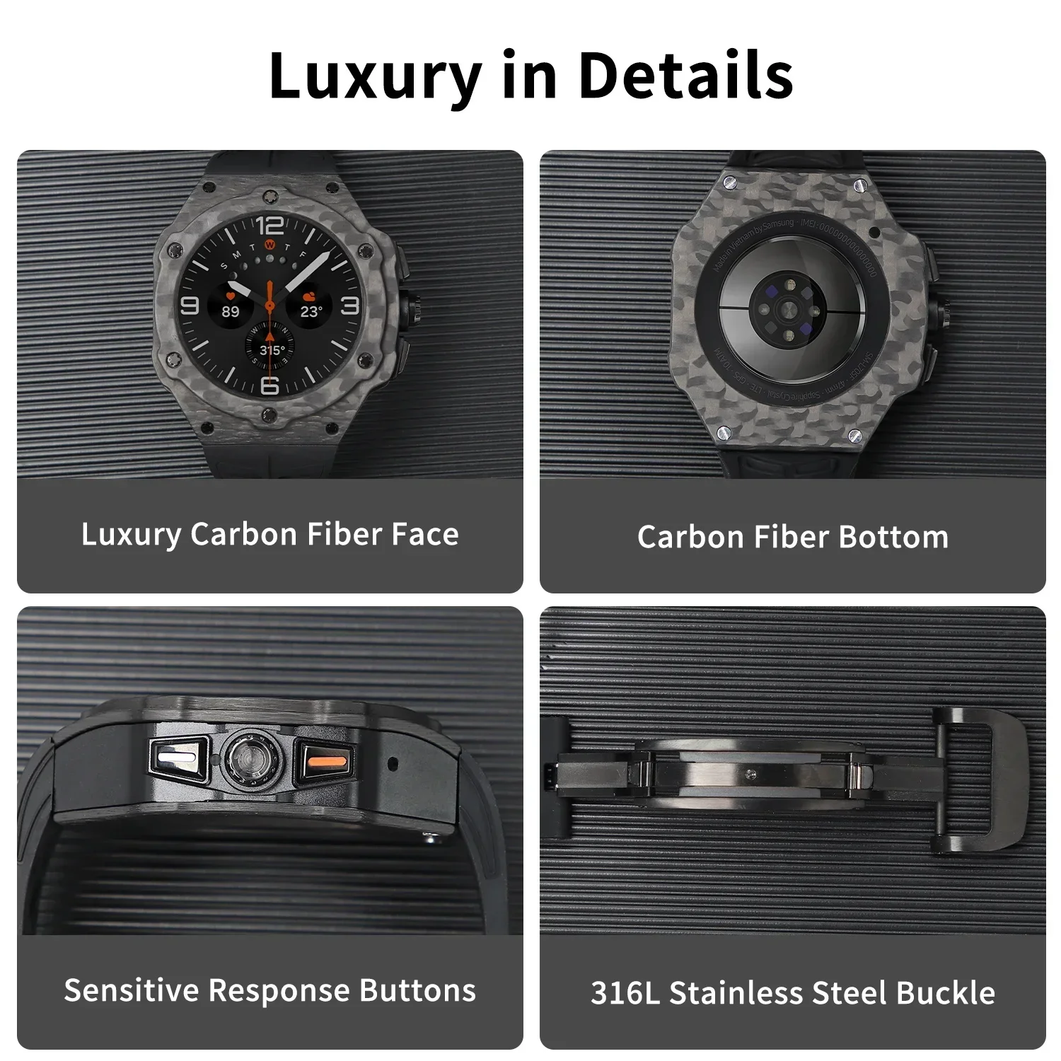 Kit modifikasi mewah untuk jam - Garmin Smartwatch Accessories ulasan dan harga