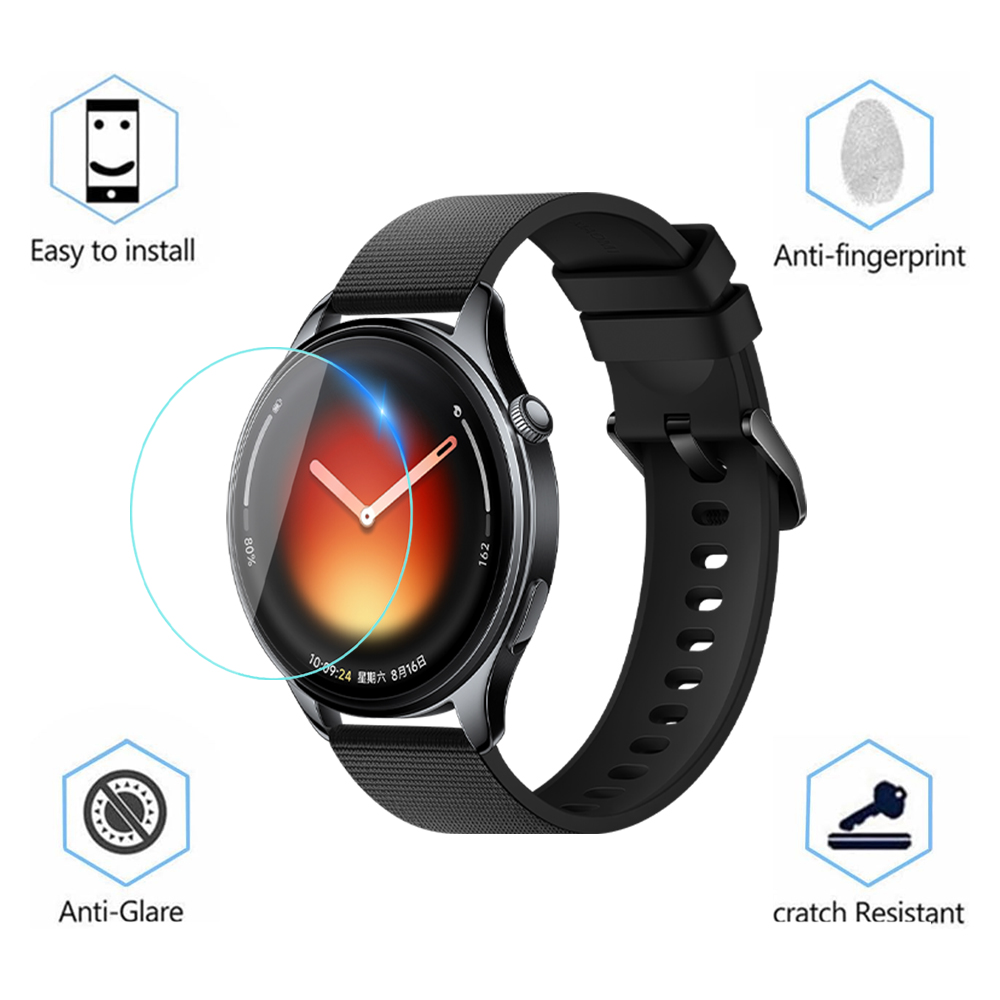 Kaca Tempered untuk Xiaomi Wat - Xiaomi Smartwatch Accessories ulasan dan harga