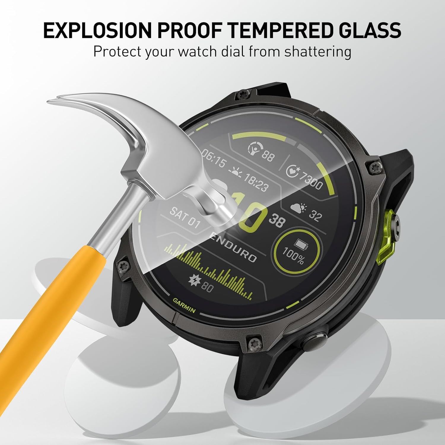 Film Kaca Tempered untuk Garmi - Garmin Smartwatch Accessories ulasan dan harga