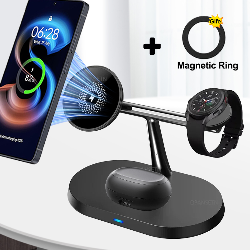 Pengisi Daya Nirkabel Magnetik - Wireless Charger Watch ulasan dan harga