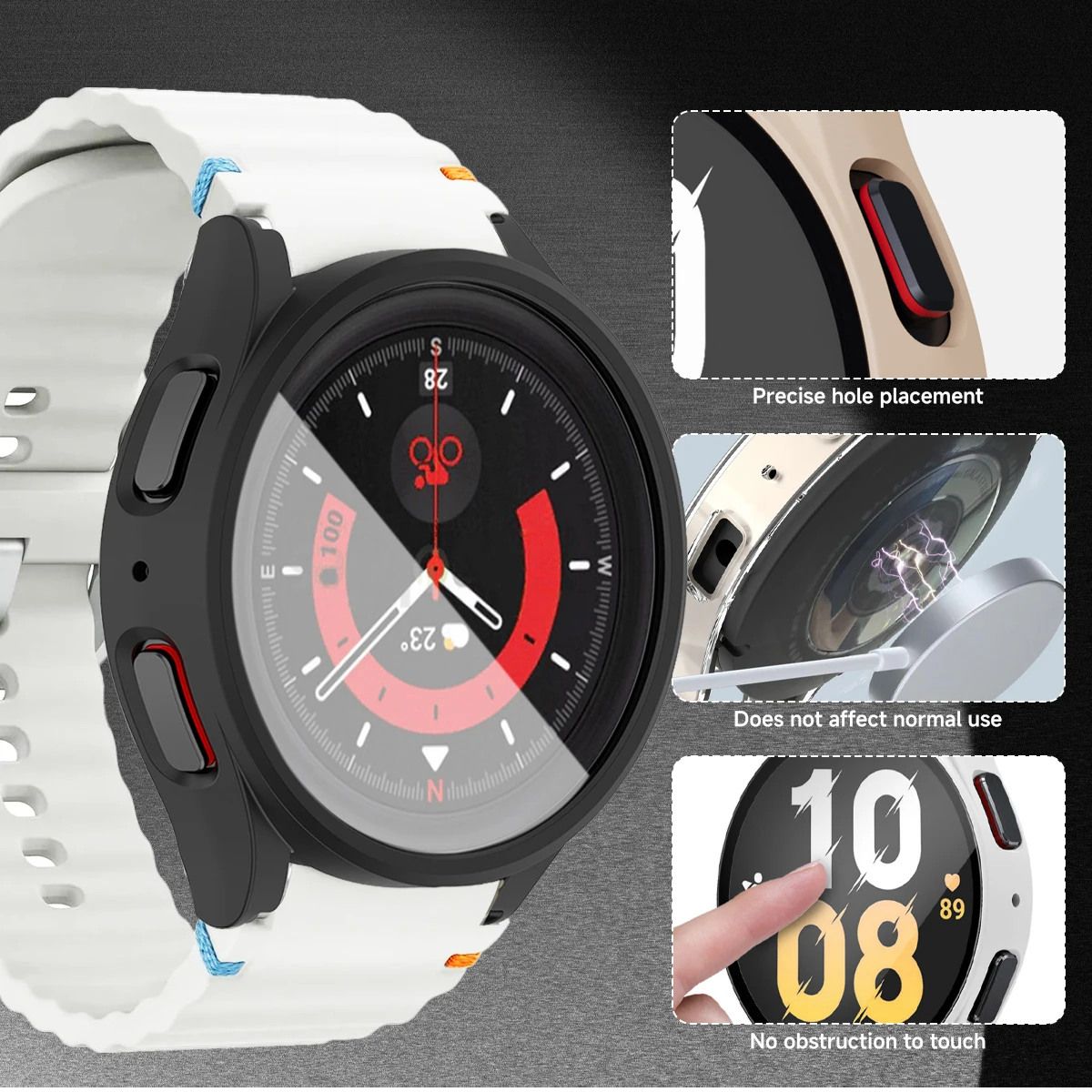 Tali silikon untuk jam Samsung - Silicone Band Replacement ulasan dan harga