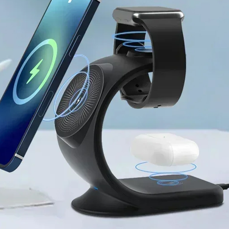 Stasiun Pengisian Daya Nirkabe - Wireless Charger Watch ulasan dan harga