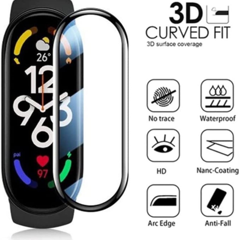 Pelindung Layar Penuh 3D untuk - Xiaomi Smartwatch Accessories ulasan dan harga