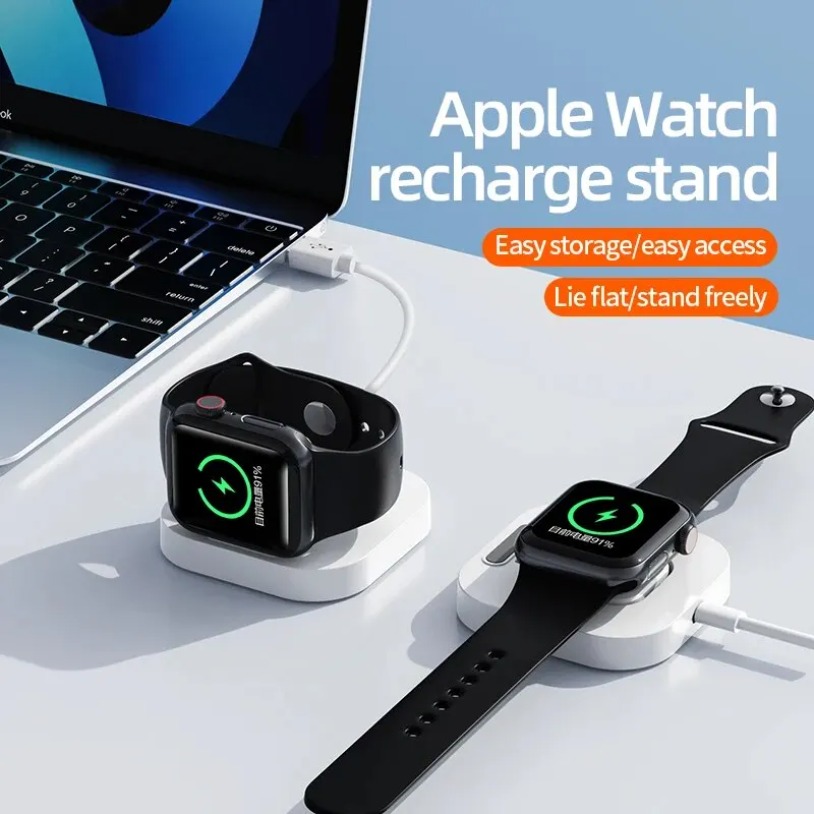 Stasiun Pengisian Daya Nirkabe - Wireless Charger Watch ulasan dan harga