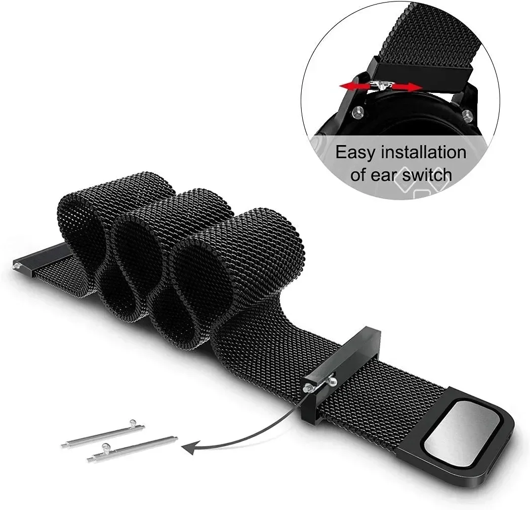 Tali Milanese Loop 18mm Untuk  - Smartwatch Watch Accessories For Women ulasan dan harga