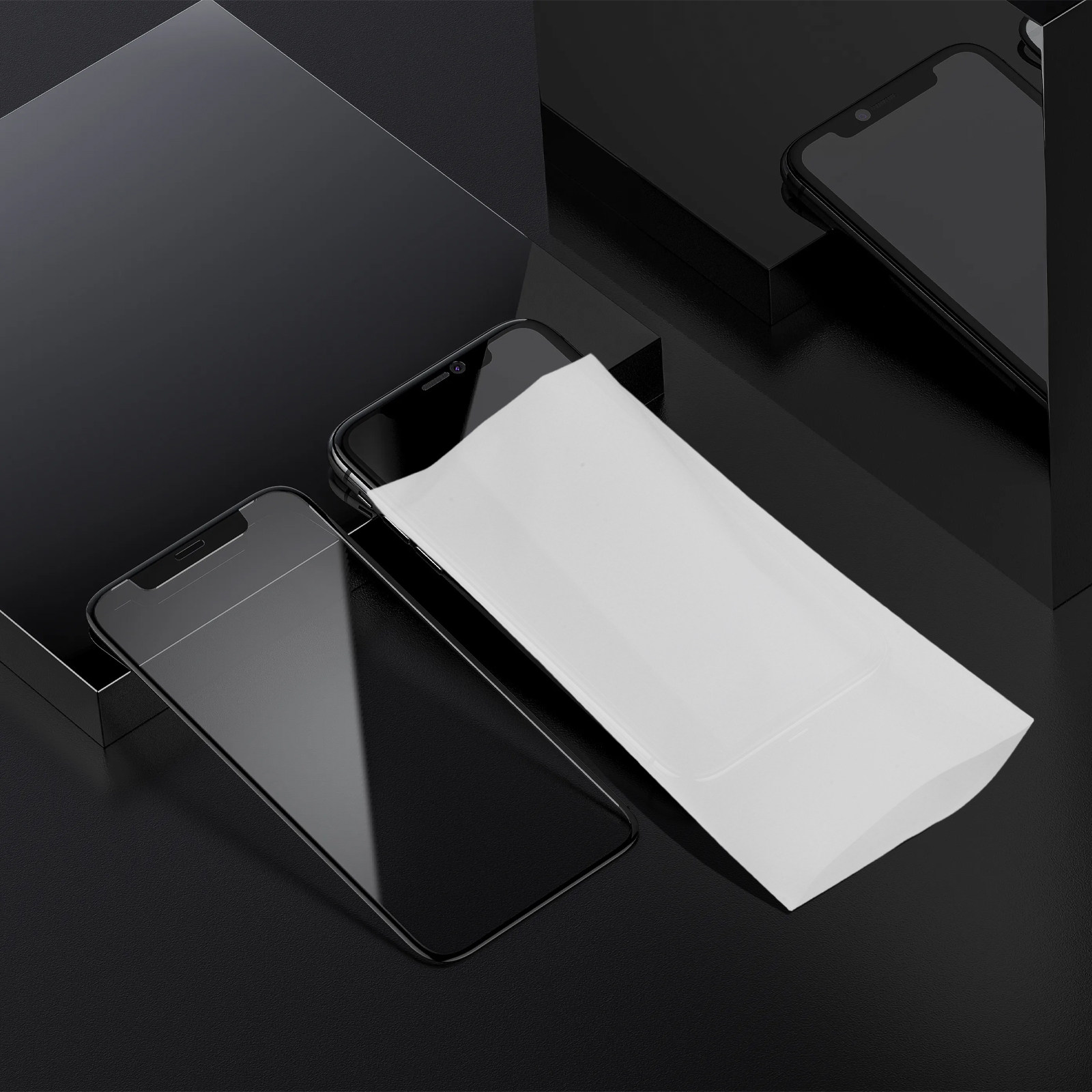 200Pcs Kantong Datar Transpara - Screen Protector Film ulasan dan harga