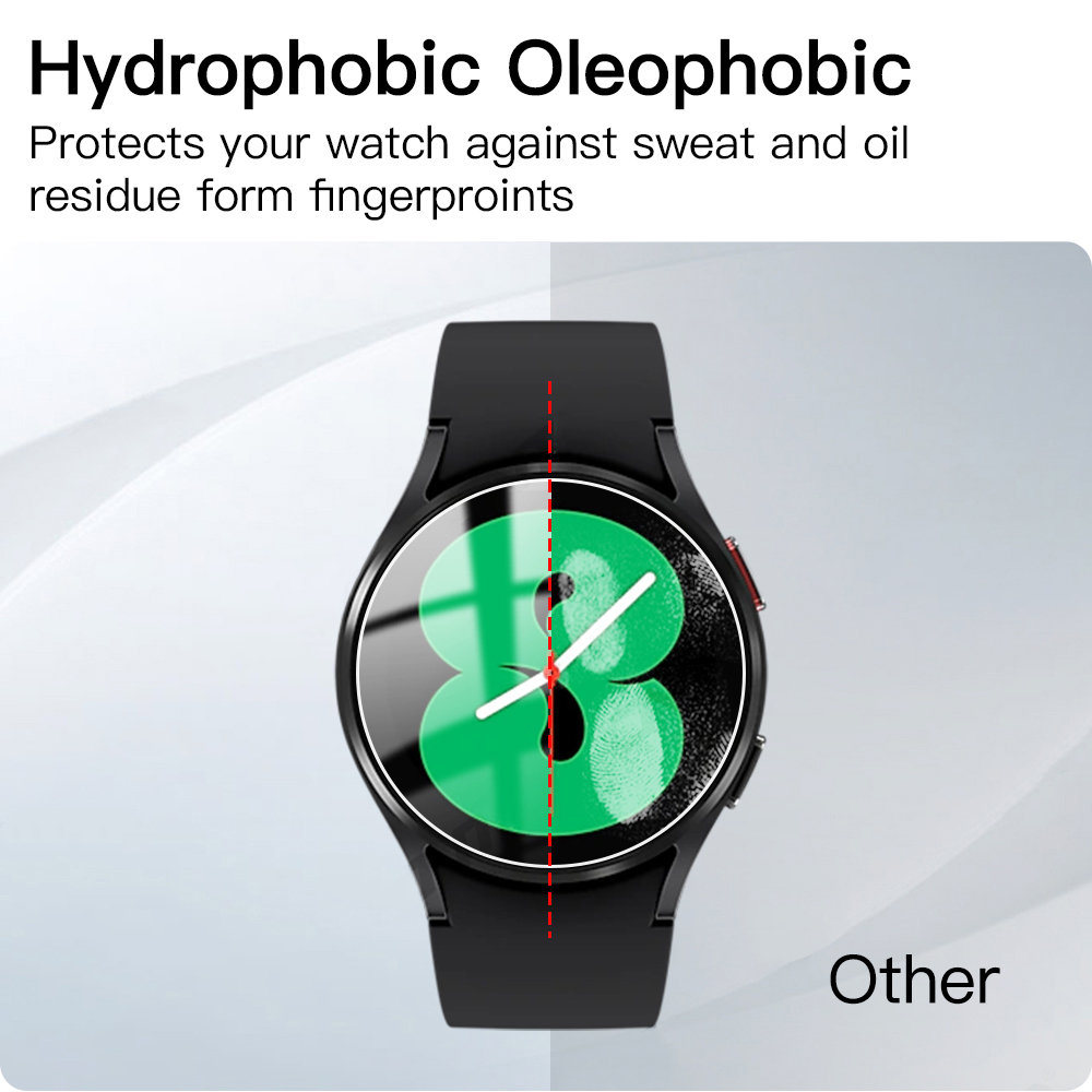 1-5 Buah Kaca Tempered Bening  - Accessories For Galaxy Watch 5 ulasan dan harga