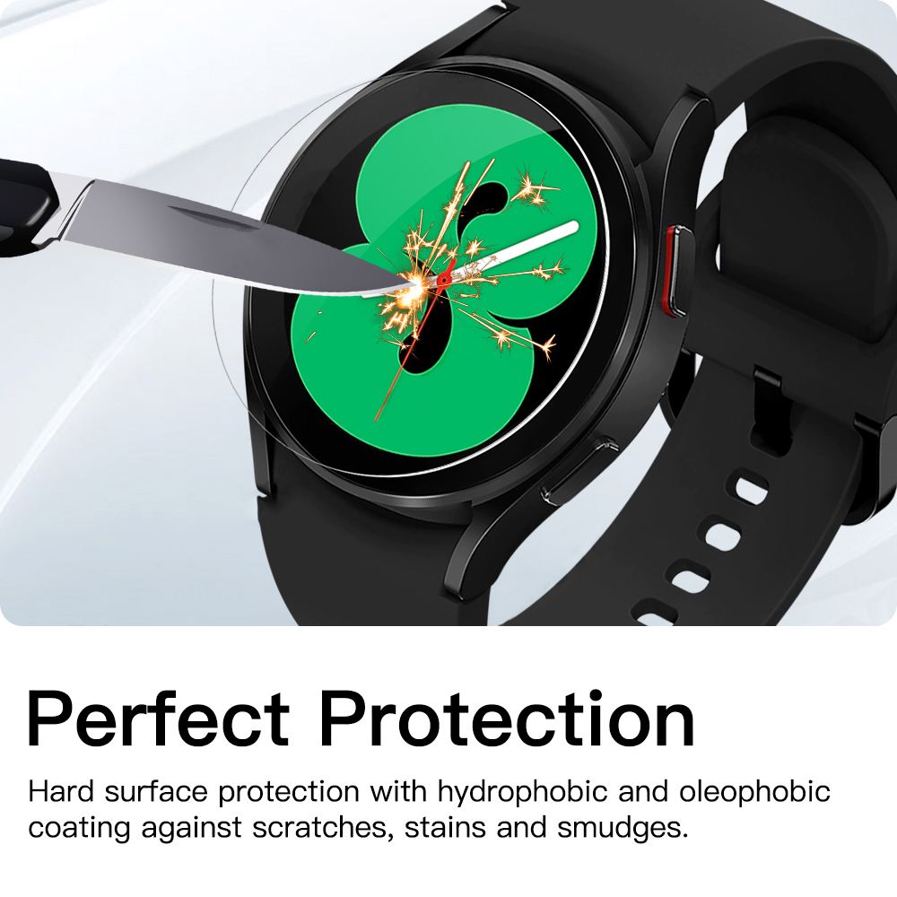 1-5 Buah Kaca Tempered Bening  - Accessories For Galaxy Watch 5 ulasan dan harga
