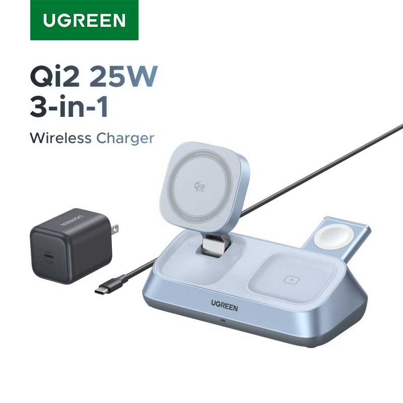 UGREEN Qi2 25W MAX Pengisi Day - Smartwatch Ac ulasan dan harga