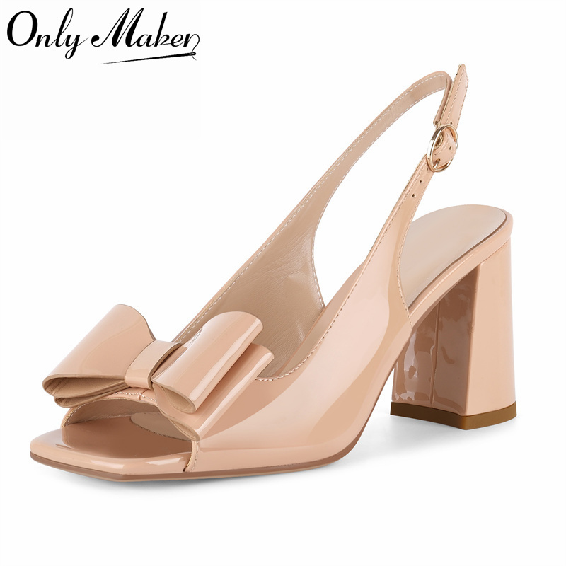 Sepatu Hak Tinggi Wanita Onlym - Leather Classic Strap ulasan dan harga