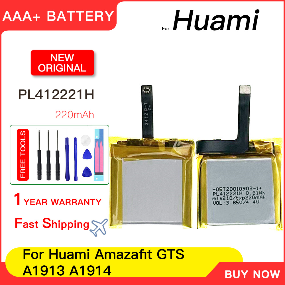 Baterai Baru 100% Asli 220MAh  - Smartwatch A1914 ulasan dan harga