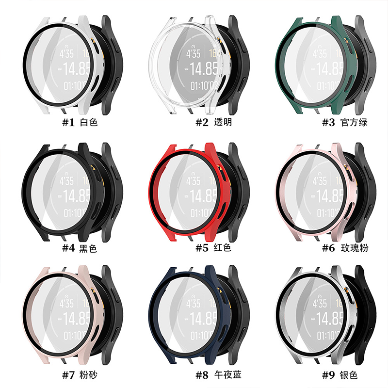 Kaca Tempered + Casing PC untu - Accessories For Galaxy Watch 5 ulasan dan harga