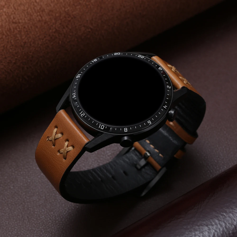 Tali Kulit Asli 20Mm-22Mm untu - Titan Smartwatch Accessories ulasan dan harga