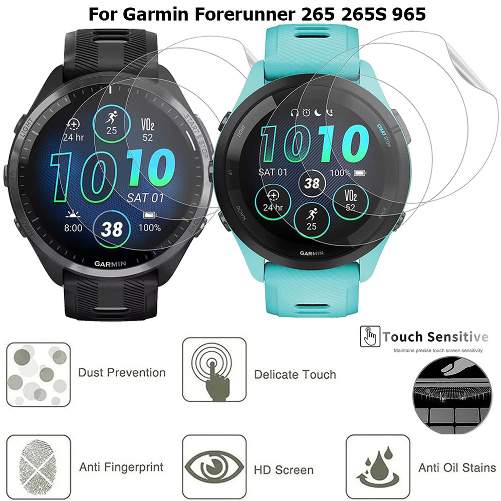 3 Buah Film Pelindung Hidrogel - Garmin Smartwatch Accessories ulasan dan harga